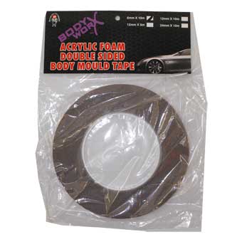 GPI ACRYLIC FOAM TAPE 6MM X 10M - 6AF610 